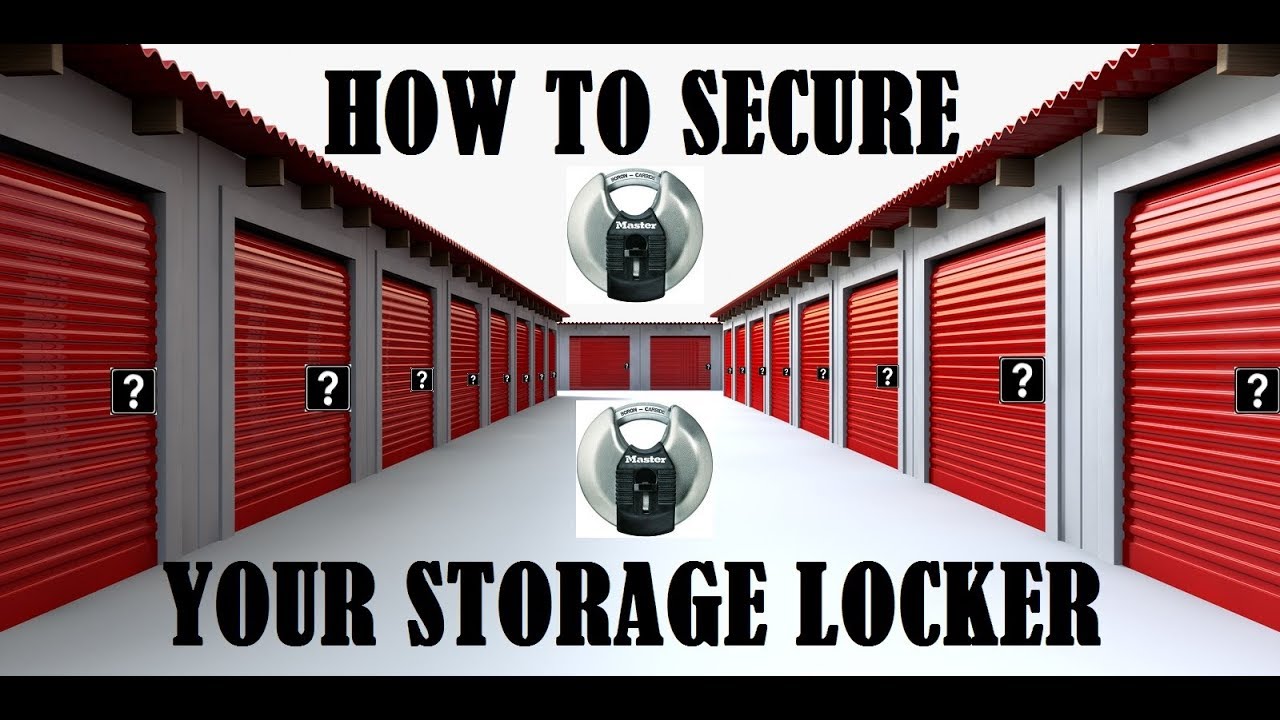How To Secure Your Storage Unit Locker Shed Choose A Lock Padlock Master 5 Tips Ways