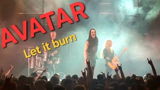 AVATAR : Let it Burn - 23/03/2023 (LYON - Le Transbordeur)