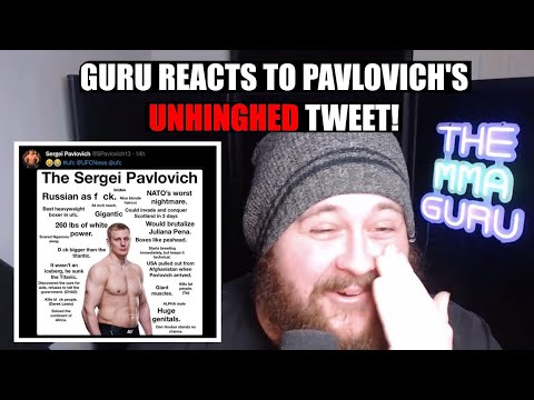 MMA Guru reacts to Pavlovich's UNHINGED Tweet!