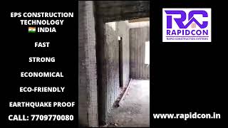 EPS technology house construction | RAPIDCON | #house #construction #india | Call: 7709770080