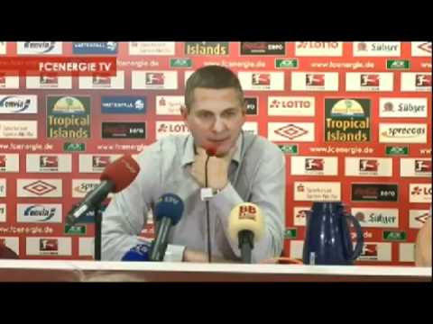 Energie Cottbus - "Das Warten hat ein Ende" PK (in voller Länge) vom 2.07.2012