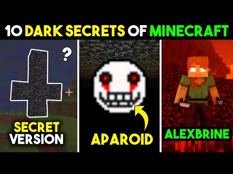 Top 10 *DARK SECRETS* 😱 Of Minecraft That Will Blow Your Mind | Minecraft Conspiracy Theories Part 6