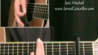 How To Play Joni Mitchell California (intro only)