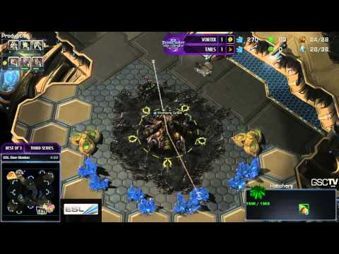 Vortix vs. TAiLS - Game 3 - Group A - Challenger League - WCS Season One - Starcraft 2