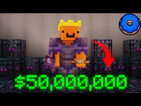 How 1000 Skeleton Spawners Made Me $50,000,000 on Donut SMP