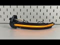 LED dynamické smerovky - Audi A4 / A5 (2015->) - Video Youtube