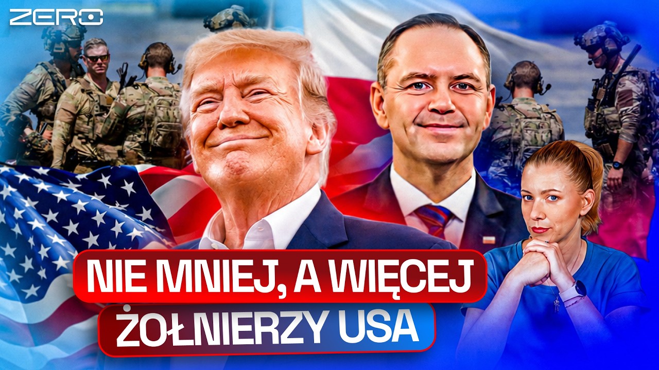 TRUMP: "WYSYŁAM DODATKOWE 5000 ŻOŁNIERZY DO POLSKI" KONIEC DYSKUSJI O REDUKCJI WOJSK USA