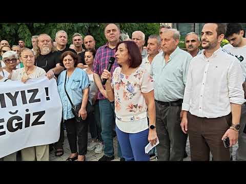 "Arap Alevi Halkı Yalnız Değildir" Açıklamasında İHD adına Av. Yasemin Dora Şeker'de Konuştu.