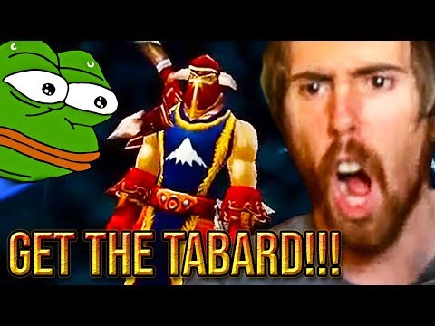 Asmongold Threatens To KICK OUT His Whole Guild - New Tabard (Classic WoW)