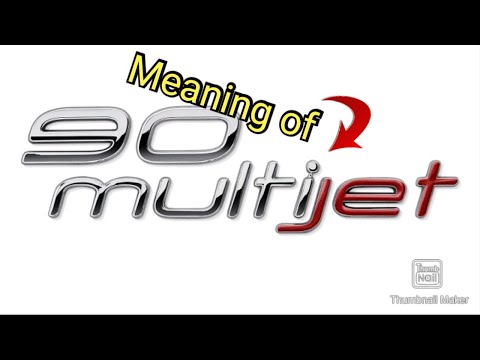 JTD Mjet JTDm JTDm2 | Why so many names? Detailed answers here.