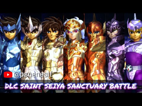 Saint Seiya Sanctuary Battle (PS3) All Characters, Costumes (Including DLC)