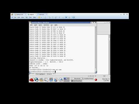 Blackhole detection an Rerouting- NS2