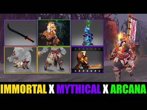Juggernaut Random Mix Set - New Immortal X Mythical X Arcana | Dota 2