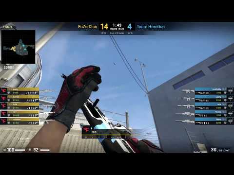 CS:GO POV Demo FaZe Rain (24/9) vs Heretics (de_nuke)