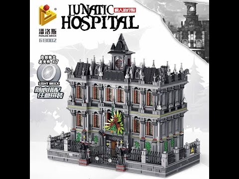 Panlos 613002 - Lunatic Hospital - Aufbauvideo Teil 2 - Fact´s & Fazit - 7527 Klemmbausteine