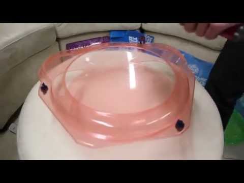 BATTLE- Samurai Pegasis W105R2F VS Gladiator Bahamdia SP230GF - Beyblade Zero G