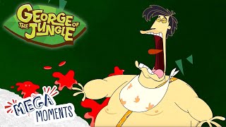 Georges Biggest Burp 🍝 | George of the Jungle | Full Episode | Mega Moments