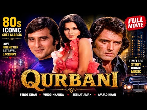 Qurbani (1980) 🔥 | Feroz Khan, Vinod Khanna, Amjad Khan & Zeenat Aman | Classic Bollywood Cult Movie