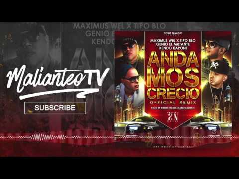 Maximus Wel Ft. Tipo BLo, Genio El Mutante Y Kendo Kaponi - Andamos Crecio (Official Remix)