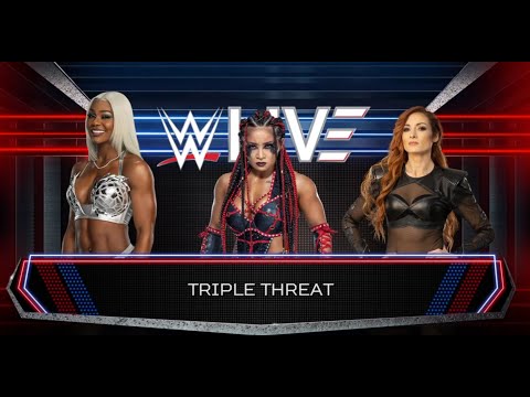 WWE 2K24_ Xia Li(c) vs Jade Cargill vs Becky Lynch (720p)