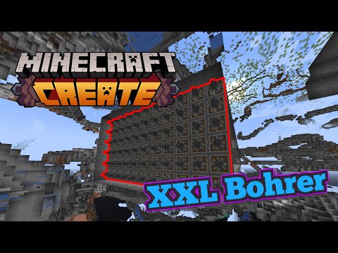 Der Bohrer bekommt ein Upgrade! | Minecraft Create #05