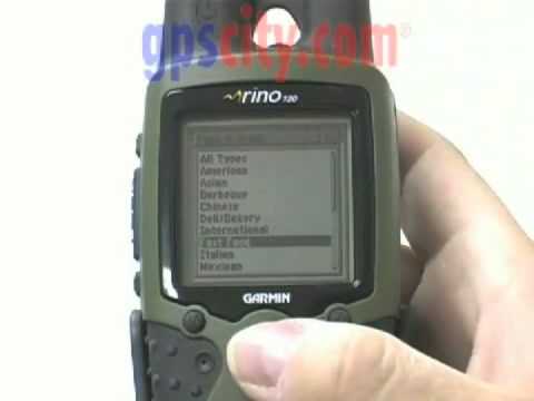 Garmin Rino 120 & 130 : Street Mapping @ gpscity.com