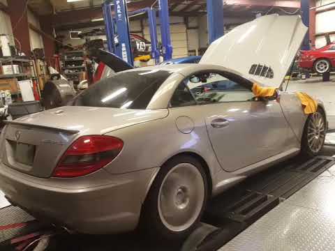 SLK55 AMG Renntech Supercharged Dyno. 410WHP- 439WTQ  -