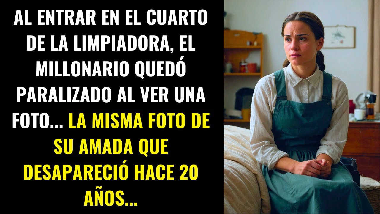 EL MILLONARIO QUEDÓ PARALIZADO AL VER LA FOTO DE SU AMADA DESAPARECIDA...