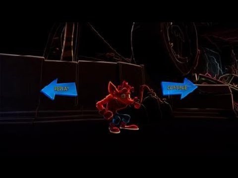 Crash Bandicoot 4 It's About Time: truck stopped N.verted 100% all gems and hidden gem walktrough