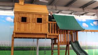 The Fantasy Tree House Swing Set