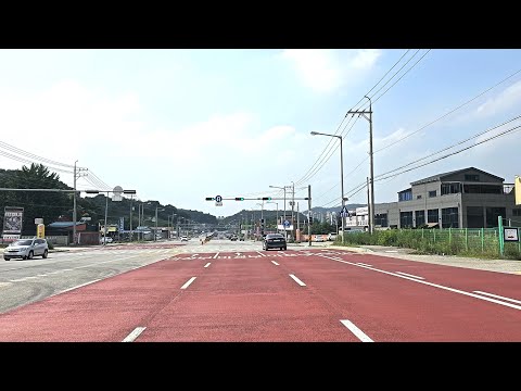 [Driving Korea 4K ASMR] Driving out-of-town. (2023.07.06 03:16 PM)