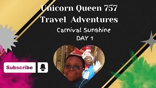 Boarding in Style! Glitter, Glam & Day One on Carnival Sunshine!