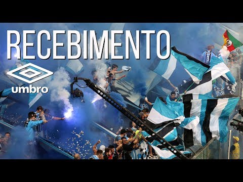 "RECEBIMENTO - Grêmio x Lanús - Libertadores 2017" Barra: Geral do Grêmio • Club: Grêmio