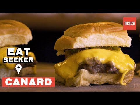 White Castle-Style Burgers & Foie Gras On One Menu || Eat Seeker: Canard