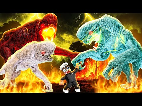 Using EVERY D-REX SKIN in ROBLOX