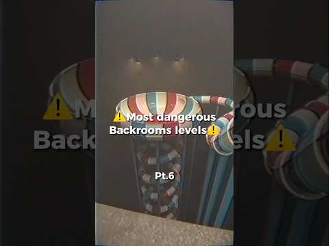 ⚠️Most DANGEROUS Backrooms Levels...☁️🚪🔑 (Part.6) #shorts
