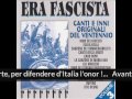 Era Fascista Canto Degli Arditi Album Version
