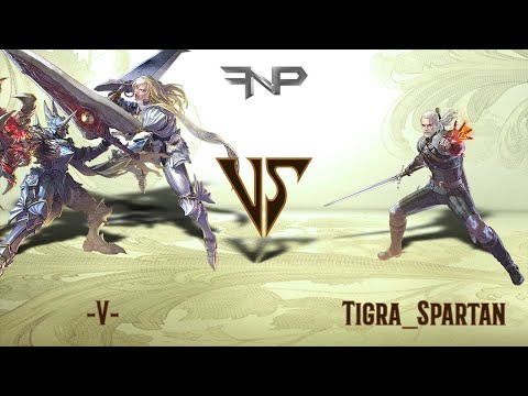 -V- (Nightmare, Siegfried) VS Tigra_Spartan (Geralt) - FNP (17.04.2020)