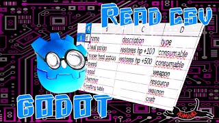 How to Read CSV Files in Godot Engine 3 🤖 Godot Read CSV Files