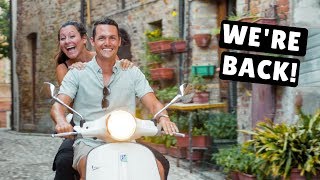 WHERE WE'VE BEEN... Italy Vespa Tour - YouTube