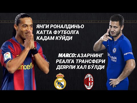 MARCO: АЗАРНИНГ РЕАЛГА ТРАНСФЕРИ ДЕЯРЛИ ХАЛ БУ́ЛДИ