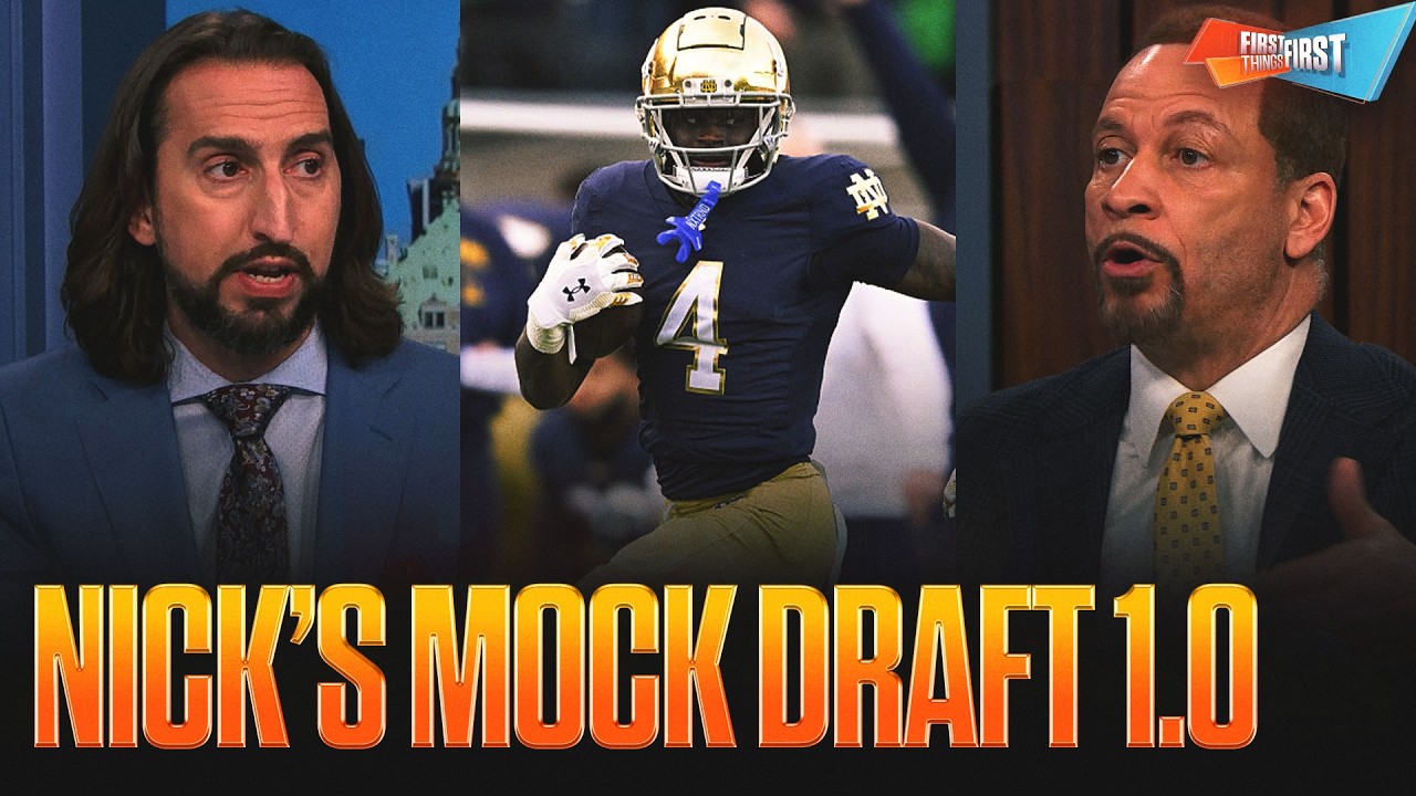 Nick's Mock Draft 1.0: Jeremiyah Love to Titans, Chiefs take Rueben Bain at No 9, Ty Simpson to Jets