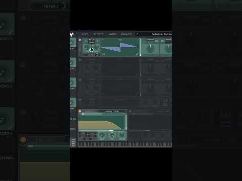 Vital Tips: "Side-chaining" with Sustain Envelope #shorts #vital #synth