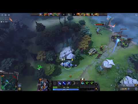 dota 2 mirana mid; luck or out played