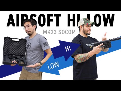 Airsoft Hi / Low - Tokyo Marui SOCOM MK23 Build Challenge