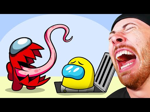 FUNNY ANIMATIONS That will Make you LAUGH (Among Us)
