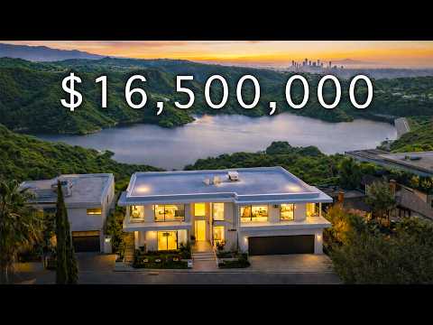 Touring a $16.5M Bel Air Mansion with the BEST Views in LA!