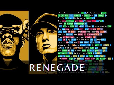 Jay Z & Eminem - Renegade | Rhymes Highlighted