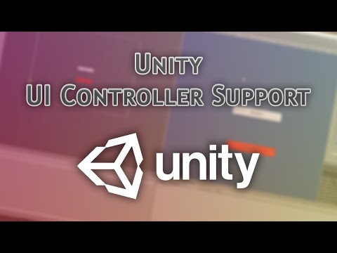 Unity: How to Implement Controller Input into Canvas UI