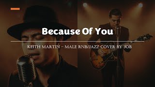 Download lagu Because Of You - Keith Martin - Male RNB/Jazz Cover (Lyric Video) mp3